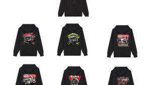 Baumwolle Pullover mit Dax Monkey Motiven